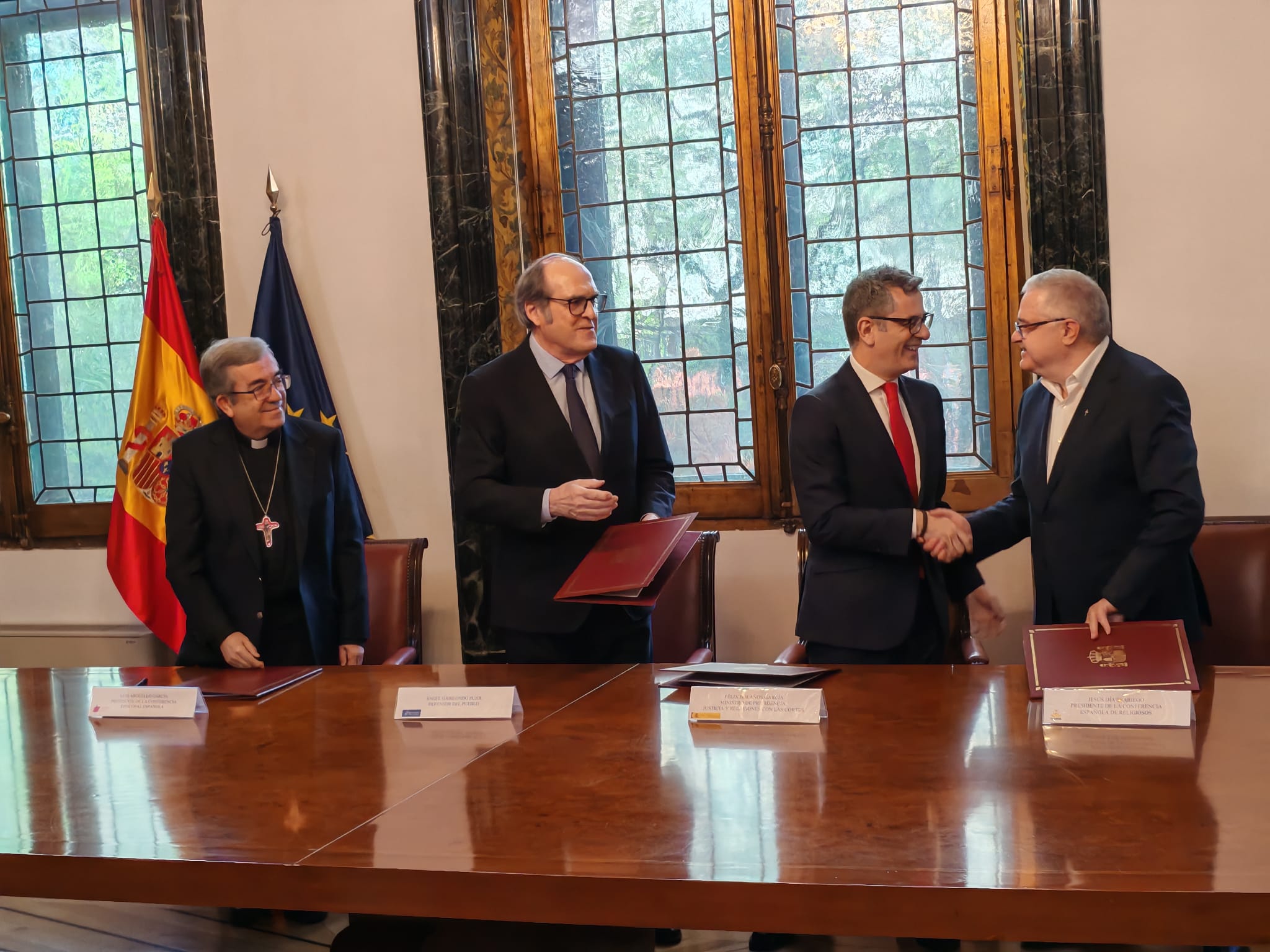 L’Església reafirma el seu compromís amb les víctimes d’abusos i signa un protocol de reparació amb el Govern