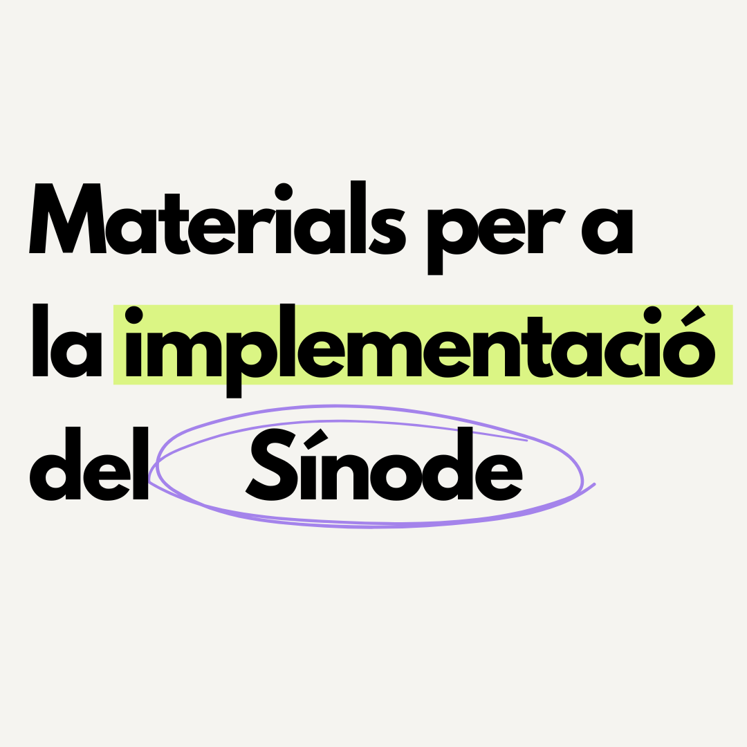 Sínode sobre la Sinodalitat