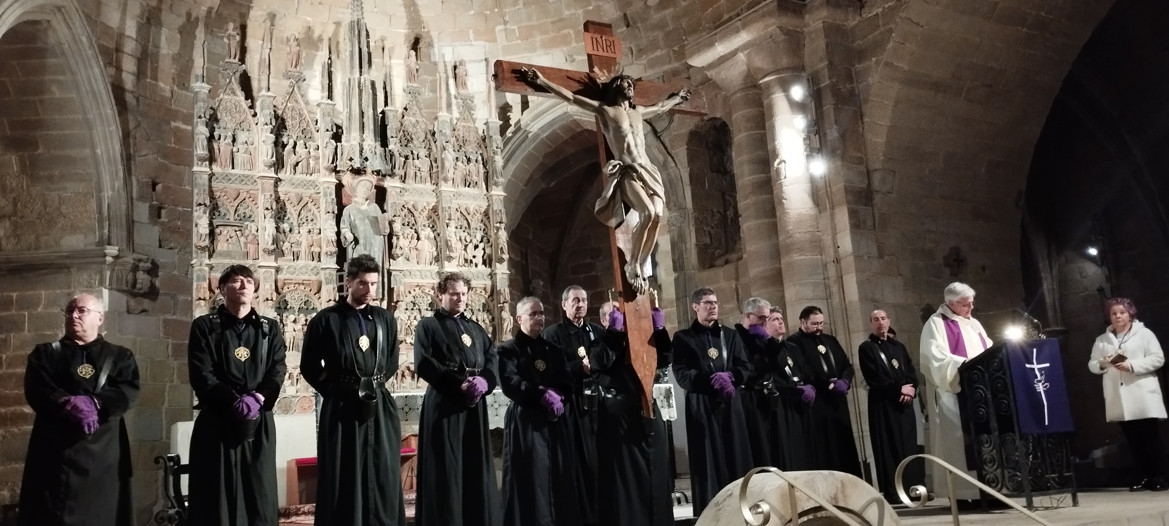 Via Crucis de Quaresma dels Portants del Sant Crist de Sant Llorenç