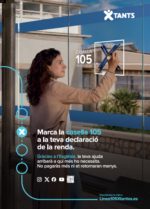 Campanya de la renda 2026: nova parada de la «Línia 105 Xtantos»