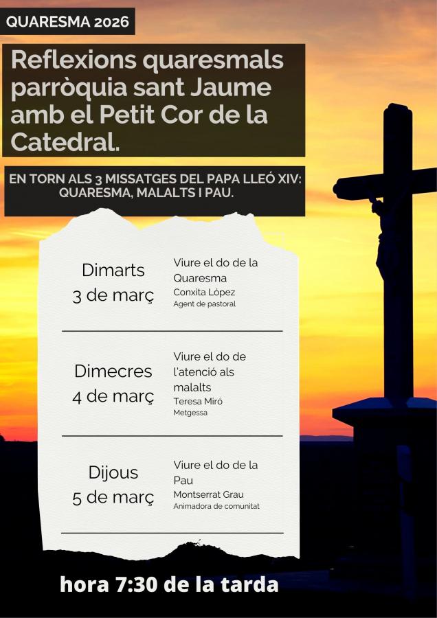 Reflexions quaresmals 2026